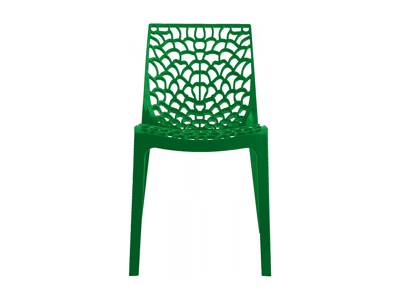 SET 2 SEDIE DESIGN Cucina Bar in Polipropilene Impilabili