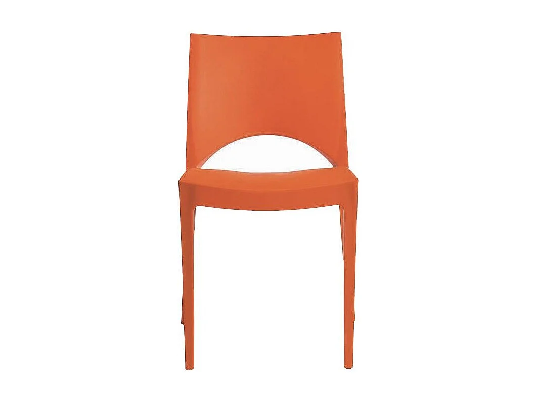 SET 2 SEDIE per Cucina Casa Bar Polipropilene Impilabile