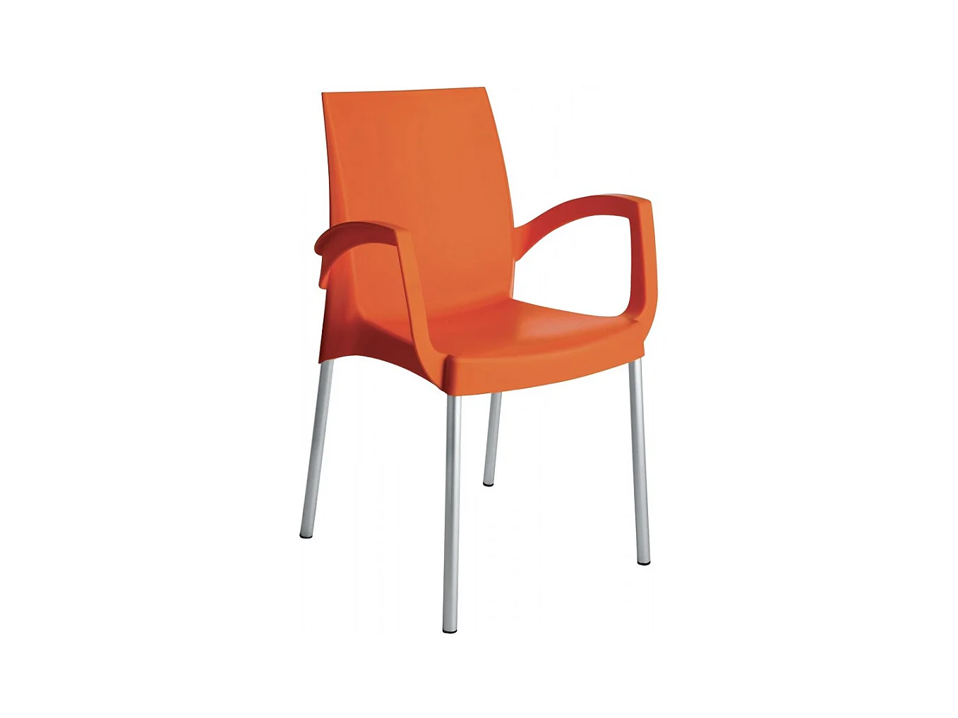 SET 2 POLTRONE Impilabili  Con Gambe In Alluminio