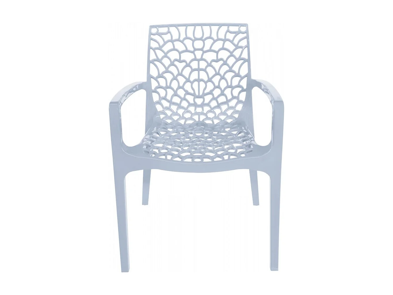 SET 2 POLTRONE DESIGN polipropilene giardino bar