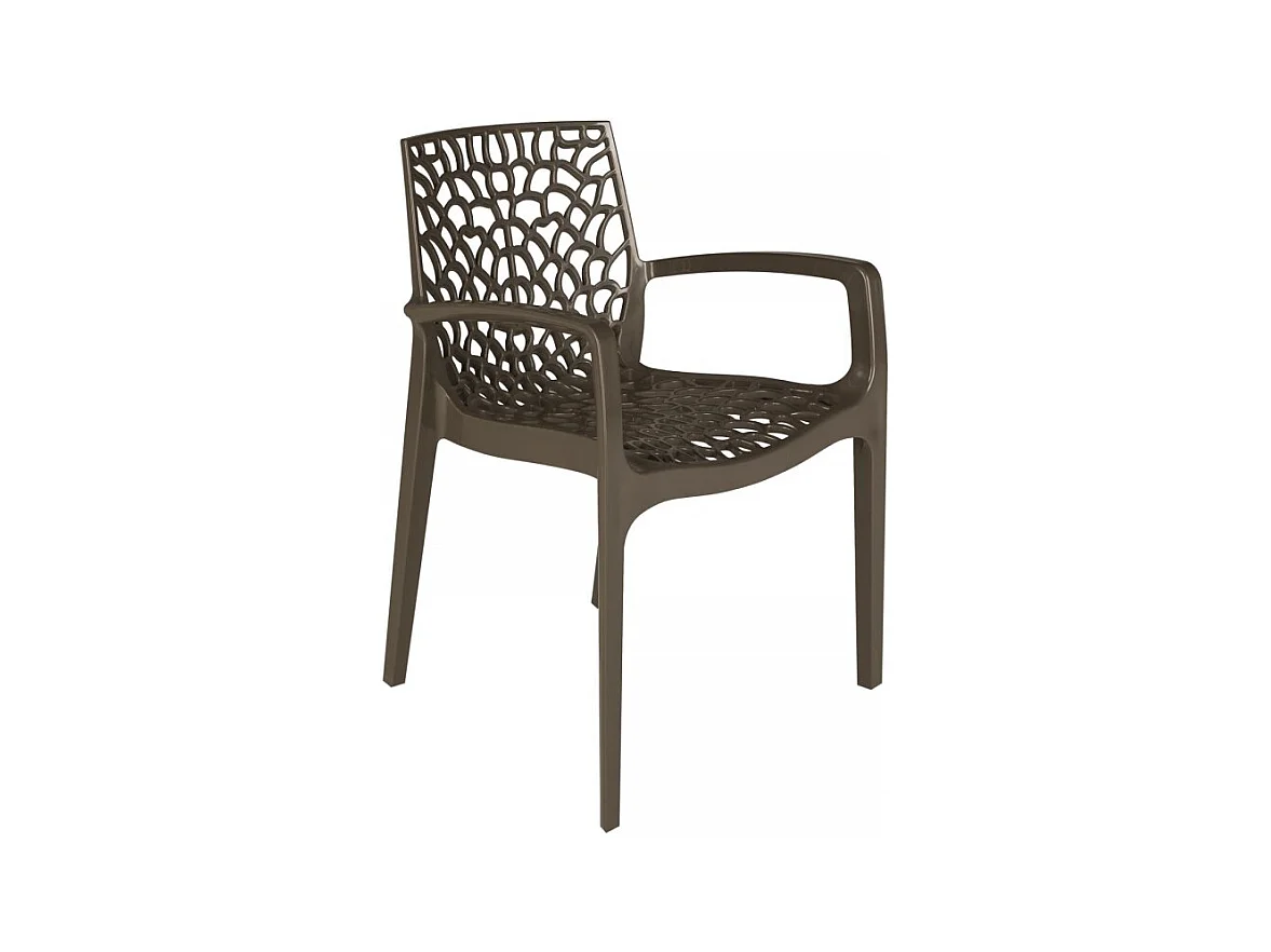 SET 2 POLTRONE DESIGN polipropilene giardino bar