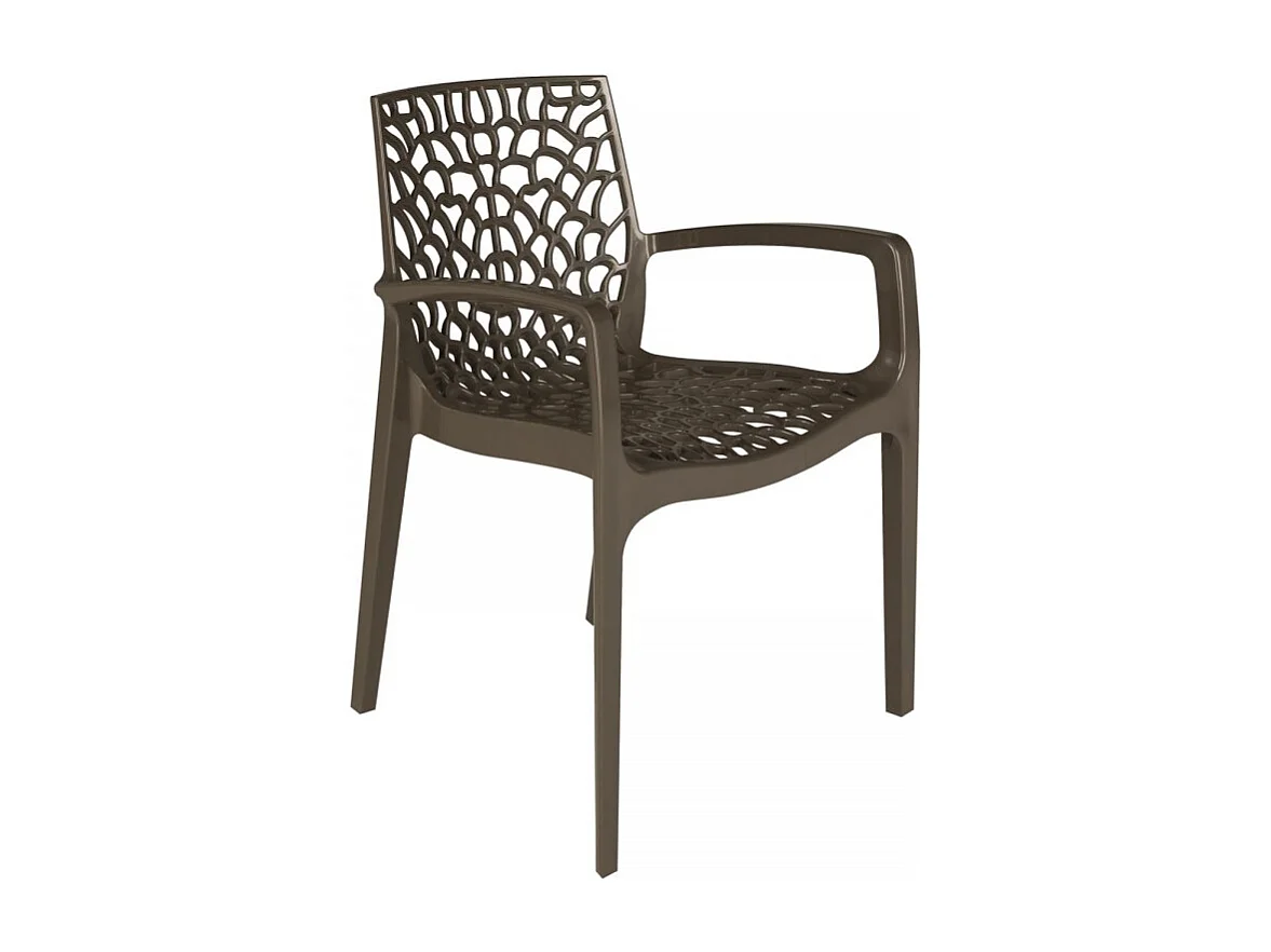 SET 2 POLTRONE DESIGN polipropilene giardino bar