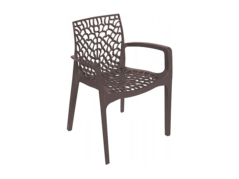 SET 2 POLTRONE DESIGN polipropilene giardino bar