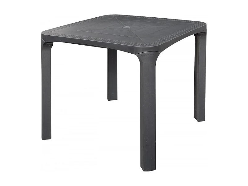 TAVOLO RATTAN 80X80 - gambe smontabili