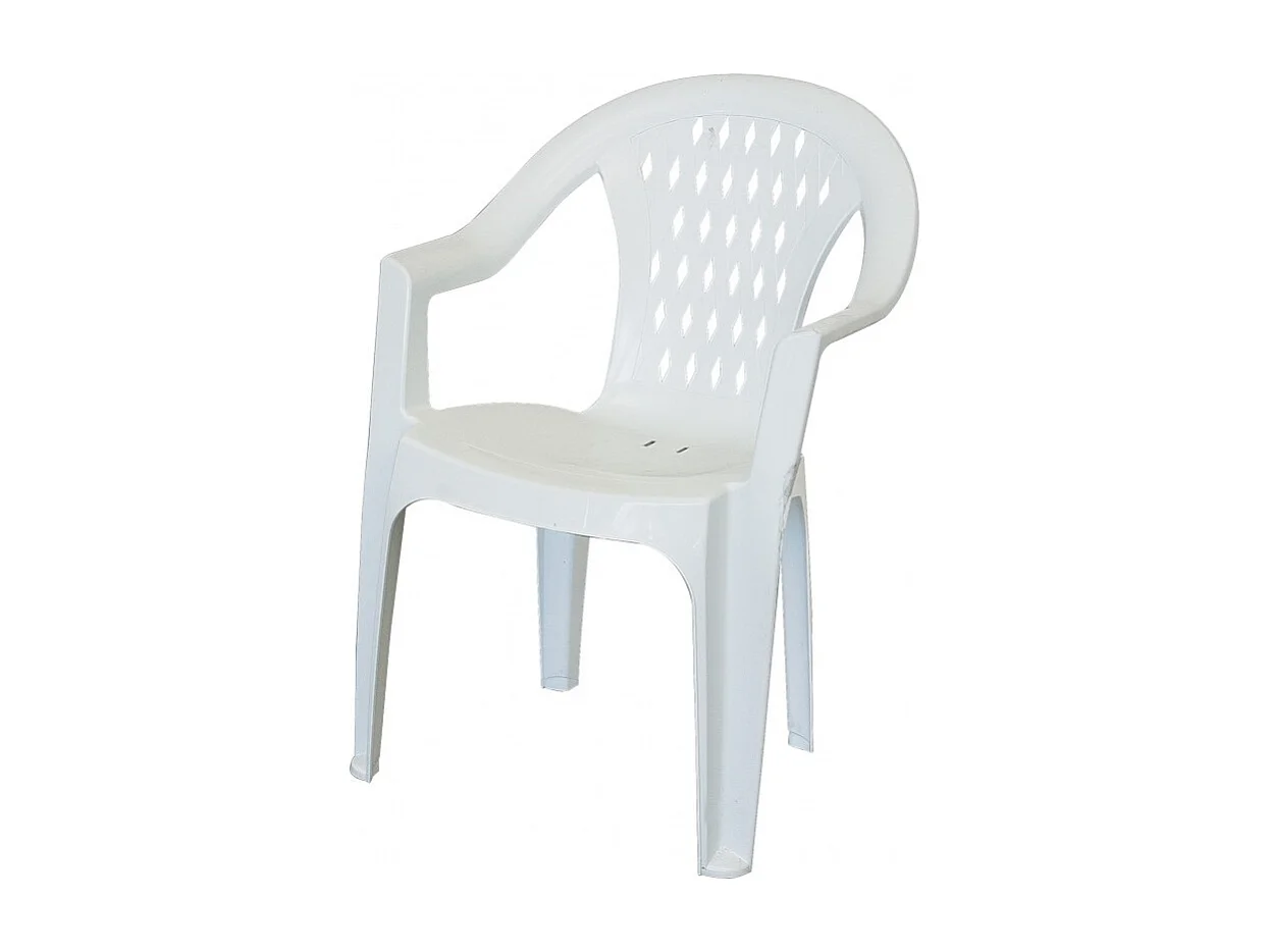 SET 6 POLTRONE TRESSI BIANCHE