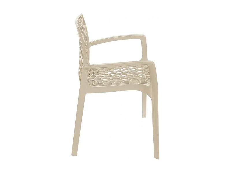 SET 2 POLTRONE DESIGN polipropilene giardino bar