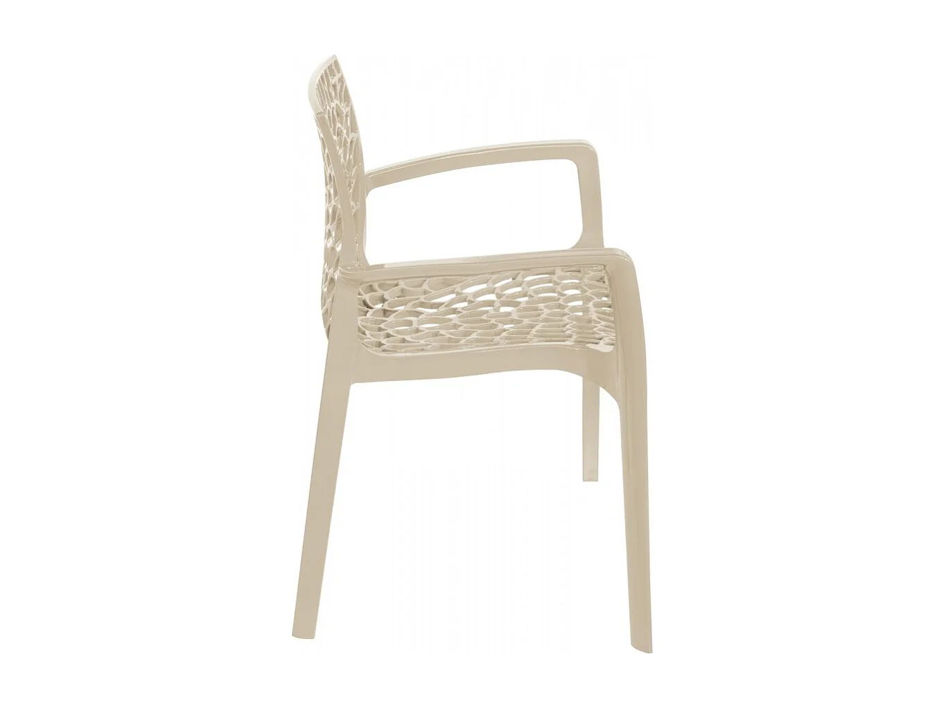 SET 2 POLTRONE DESIGN polipropilene giardino bar