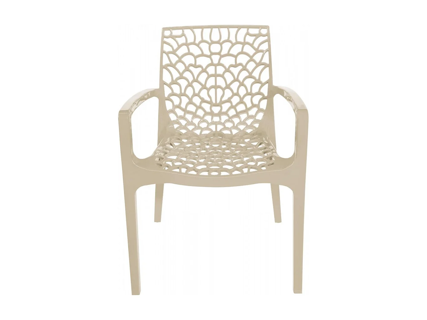 SET 2 POLTRONE DESIGN polipropilene giardino bar