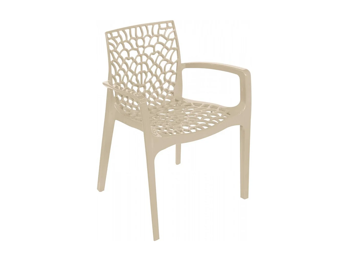 SET 2 POLTRONE DESIGN polipropilene giardino bar