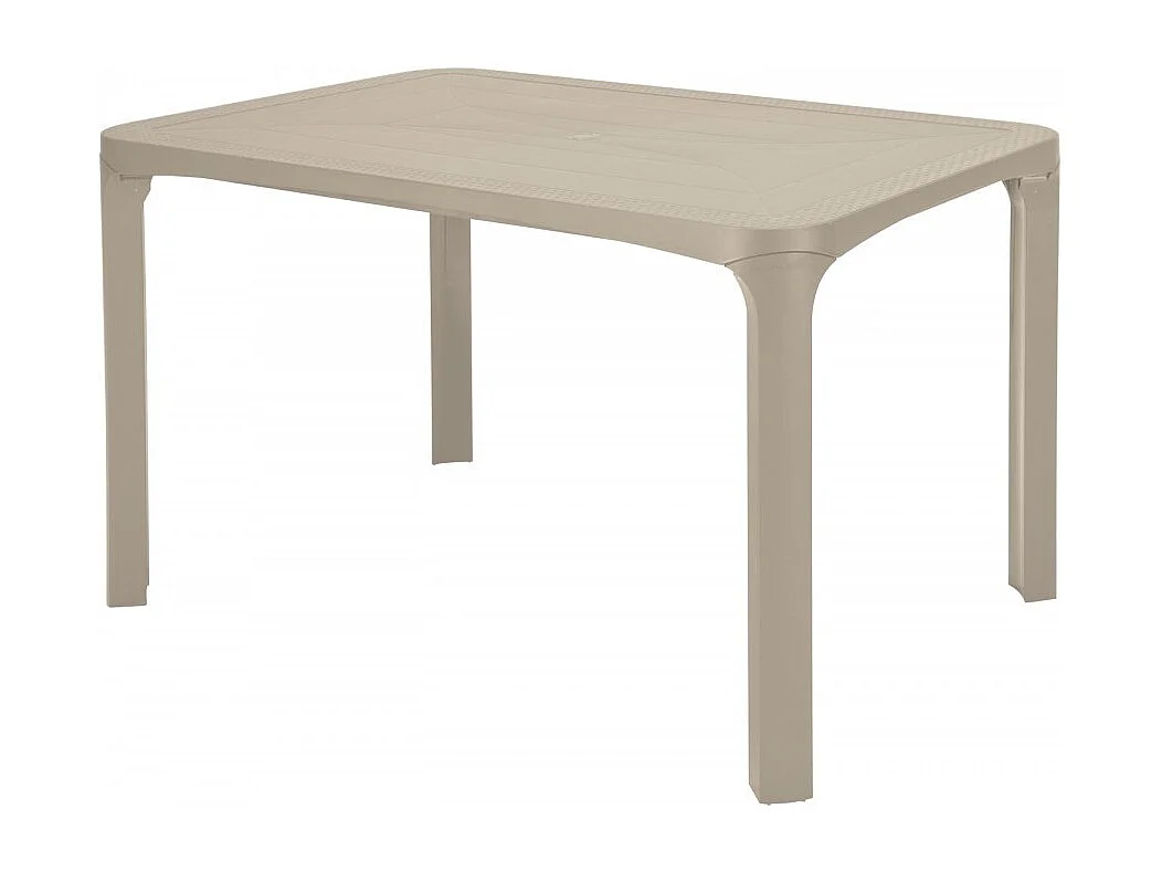 TAVOLO RATTAN 80X120 - gambe smontabili