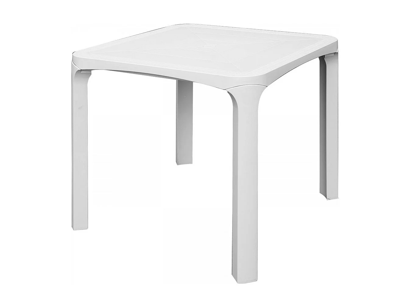 TAVOLO RATTAN 80X80 - gambe smontabili