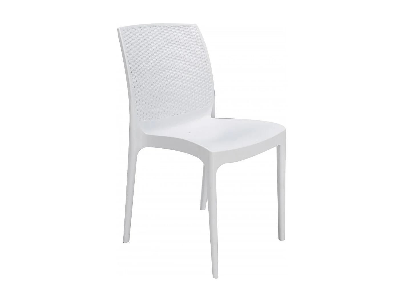 SET 2 SEDIE in Poly Rattan Giardino Bar Ristorante Boheme