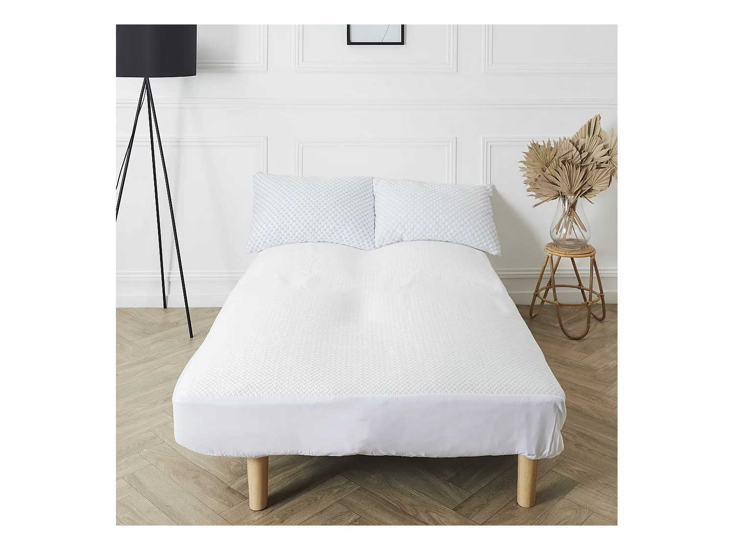 Housse de Matelas Rafraîchissante 140x200cm M4