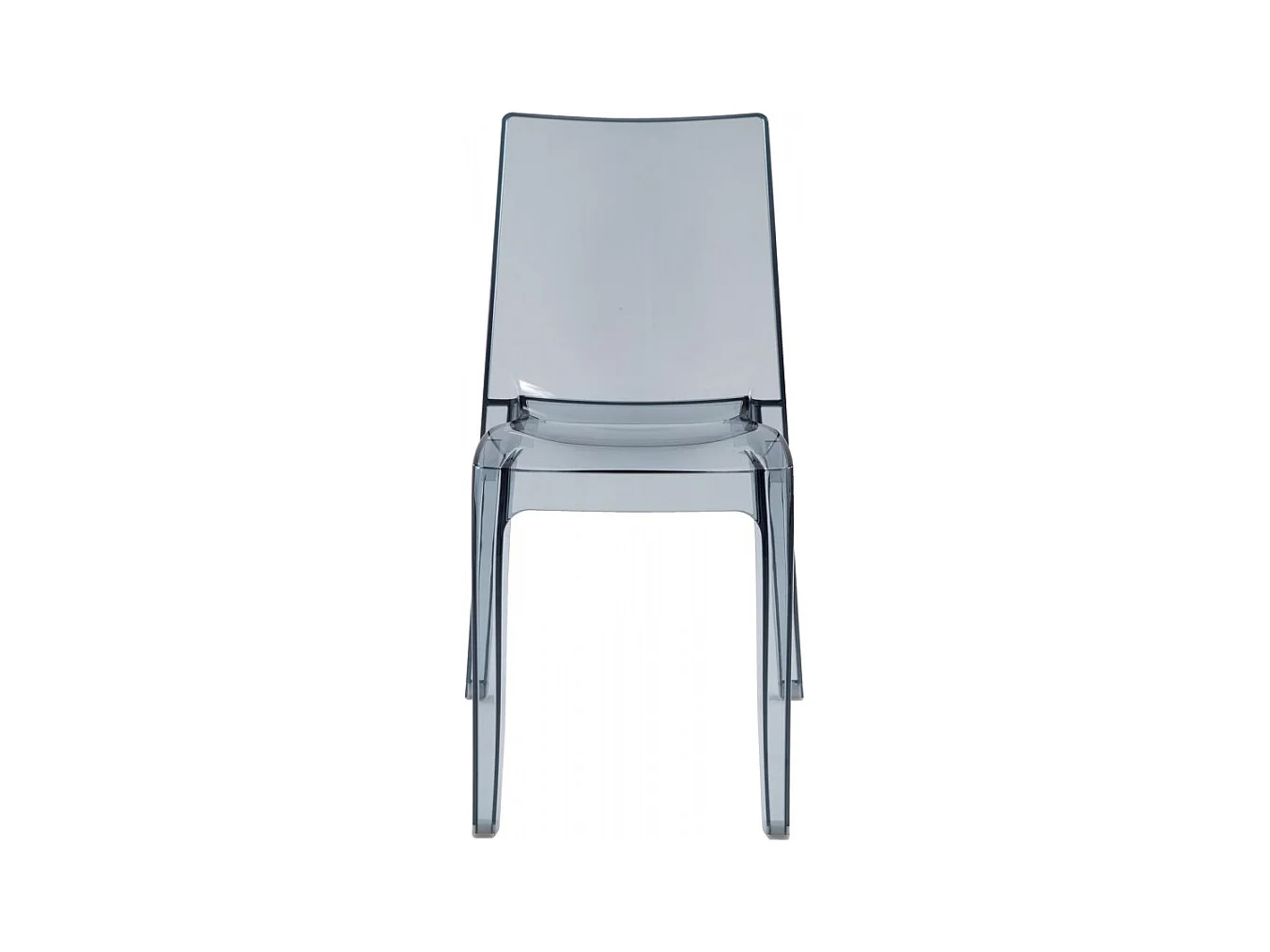 SET 2 SEDIE cucina e bar trasparenti policarbonato impilabile Design