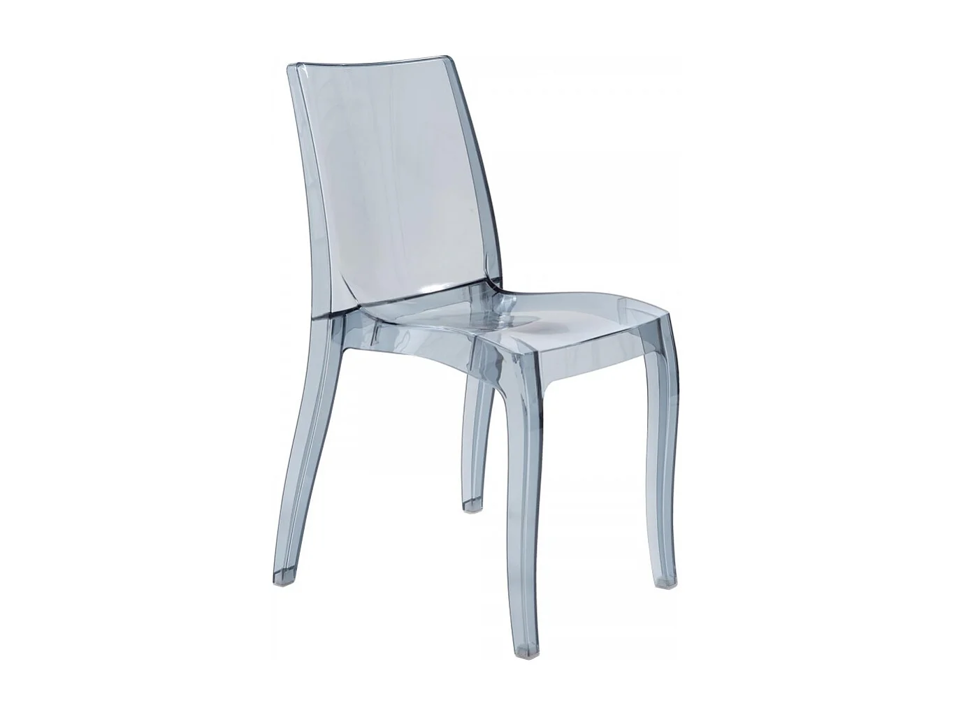 SET 2 SEDIE cucina e bar trasparenti policarbonato impilabile Design