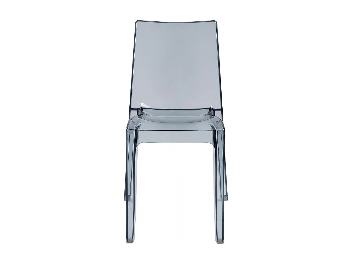 SET 2 SEDIE cucina e bar trasparenti policarbonato impilabile Design