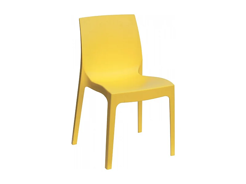 SET 2 SEDIE polipropilene impilabile cucina casa bar