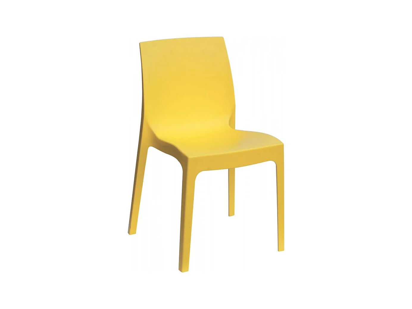 SET 2 SEDIE polipropilene impilabile cucina casa bar