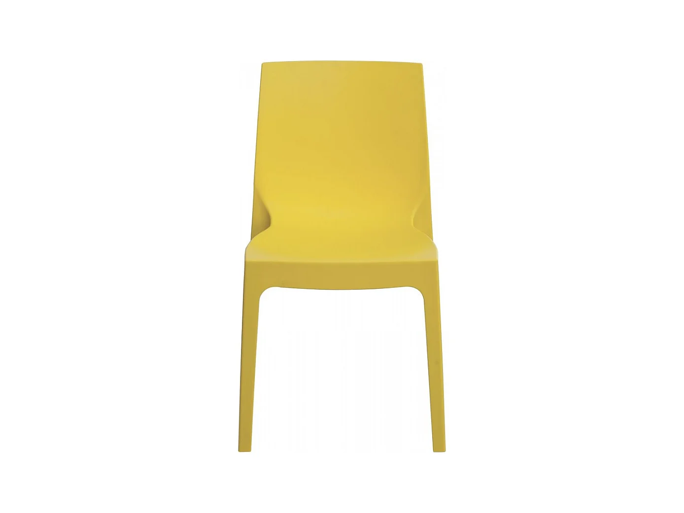 SET 2 SEDIE polipropilene impilabile cucina casa bar