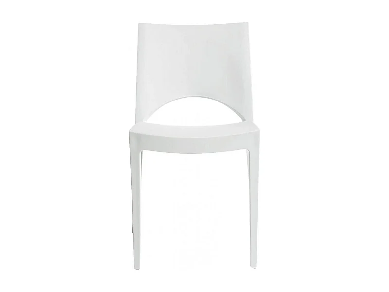 SET 2 SEDIE per Cucina Casa Bar Polipropilene Impilabile