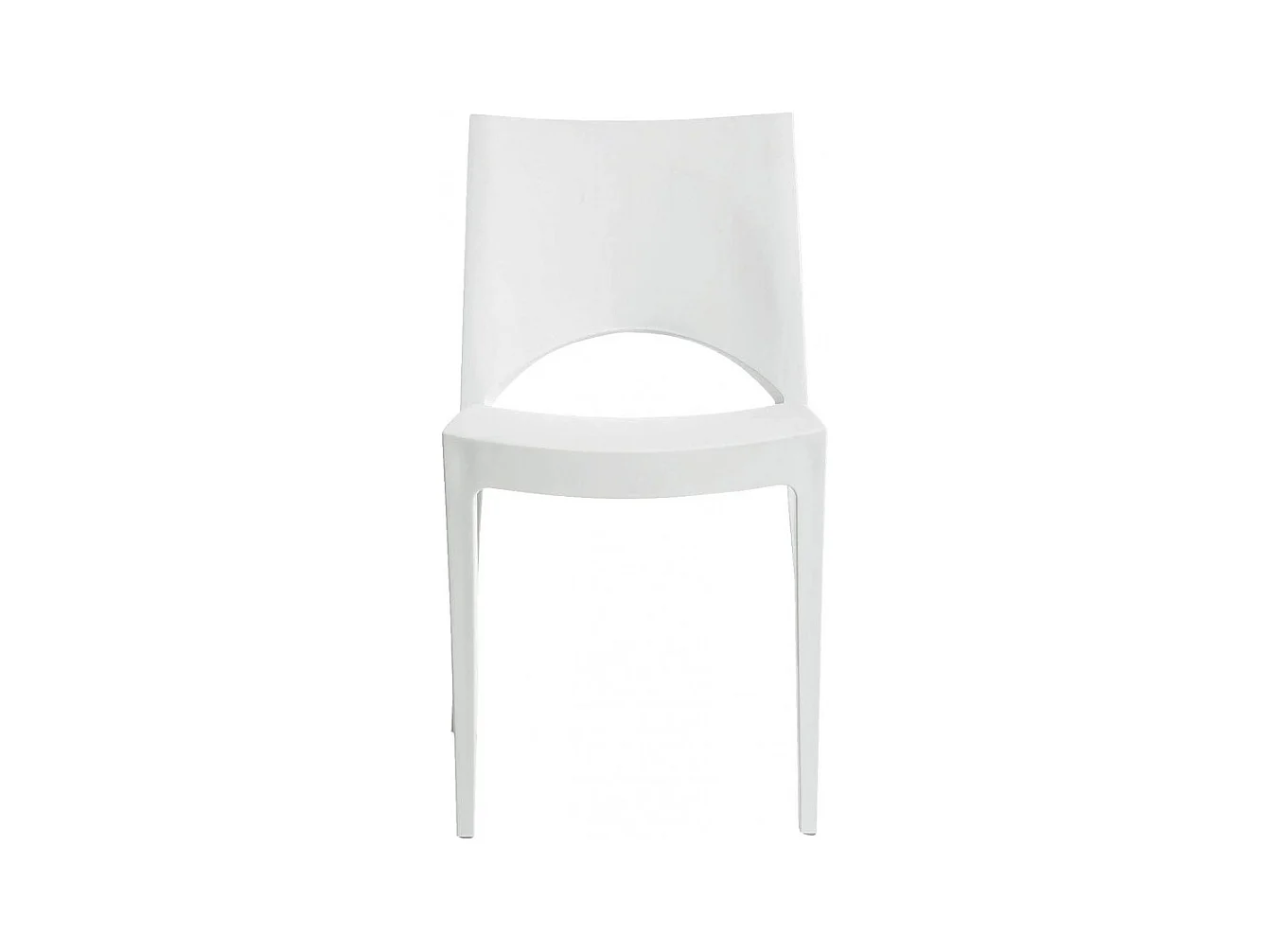 SET 2 SEDIE per Cucina Casa Bar Polipropilene Impilabile