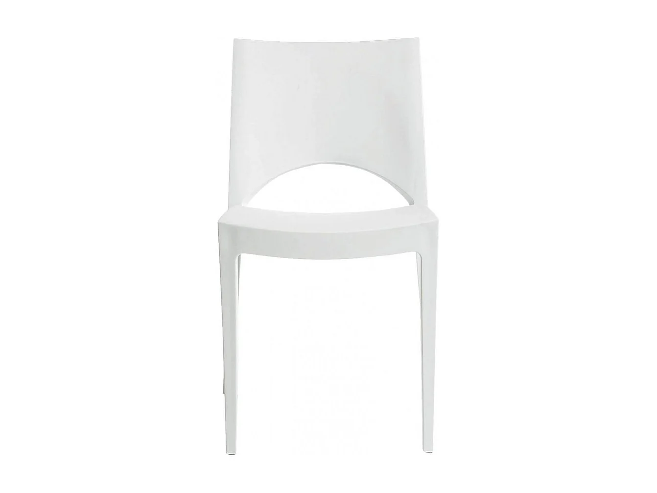 SET 2 SEDIE per Cucina Casa Bar Polipropilene Impilabile