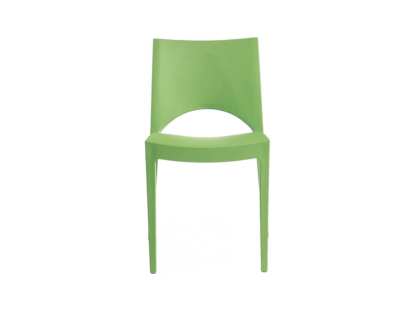 SET 2 SEDIE per Cucina Casa Bar Polipropilene Impilabile