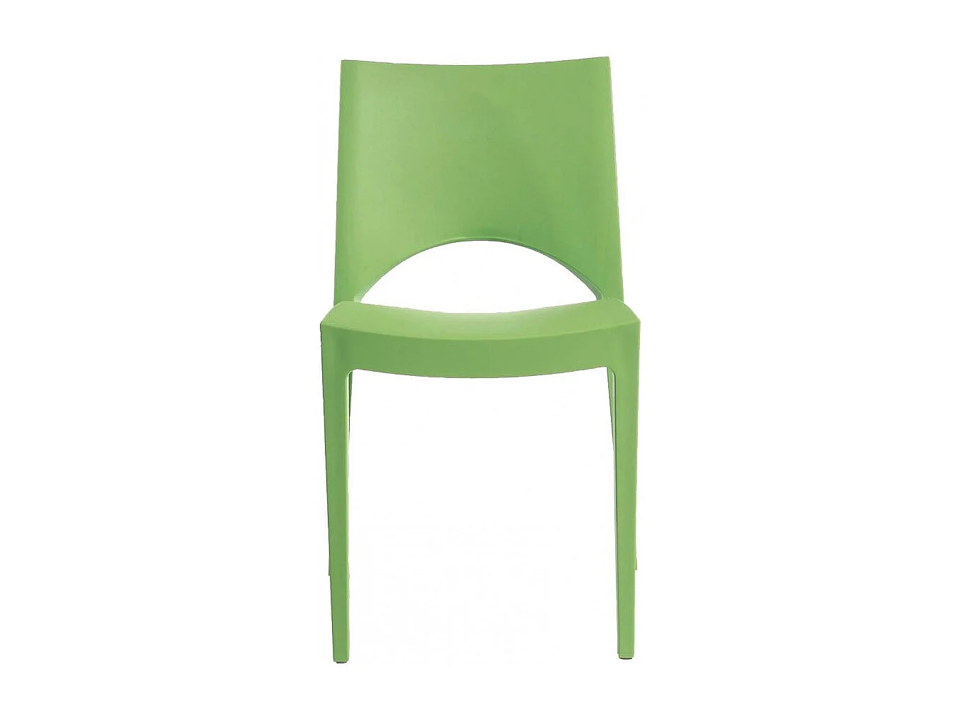 SET 2 SEDIE per Cucina Casa Bar Polipropilene Impilabile