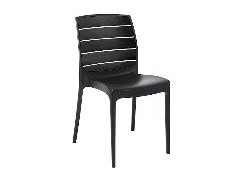 SET 2 SEDIE polimeriche ecologiche (Greenpol)