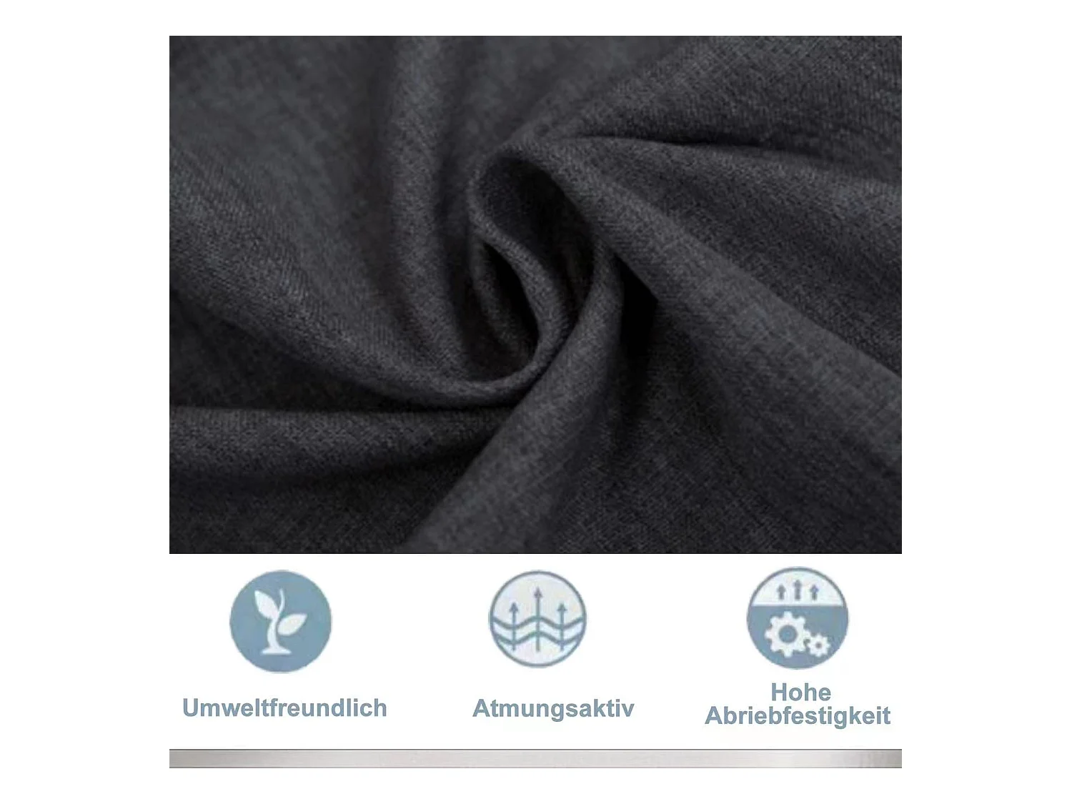 Tweepersoonsbed 160x200, met opbergruimte, gestoffeerde linnen bedden met USB en Type-C, LED, grijs