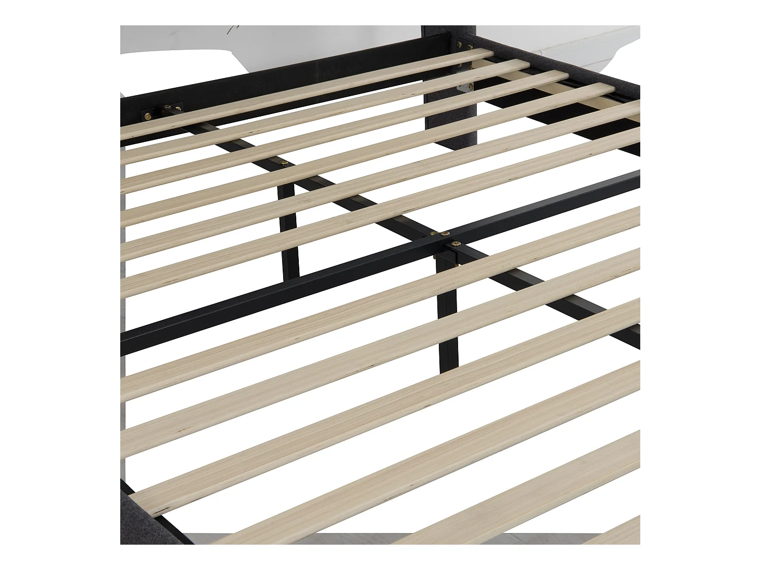 Tweepersoonsbed 160x200, met opbergruimte, gestoffeerde linnen bedden met USB en Type-C, LED, grijs