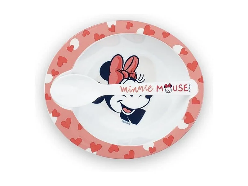Set Pasti Microonde Minnie con Ciotola e Cucchiaio