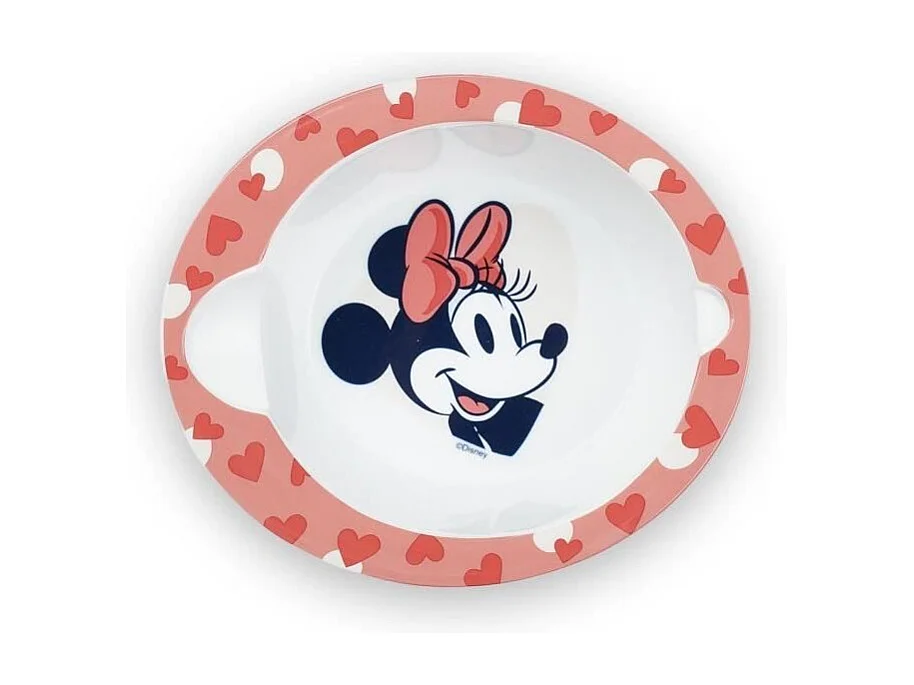Set Repas Micro-Onde Bol + Cuillère Minnie