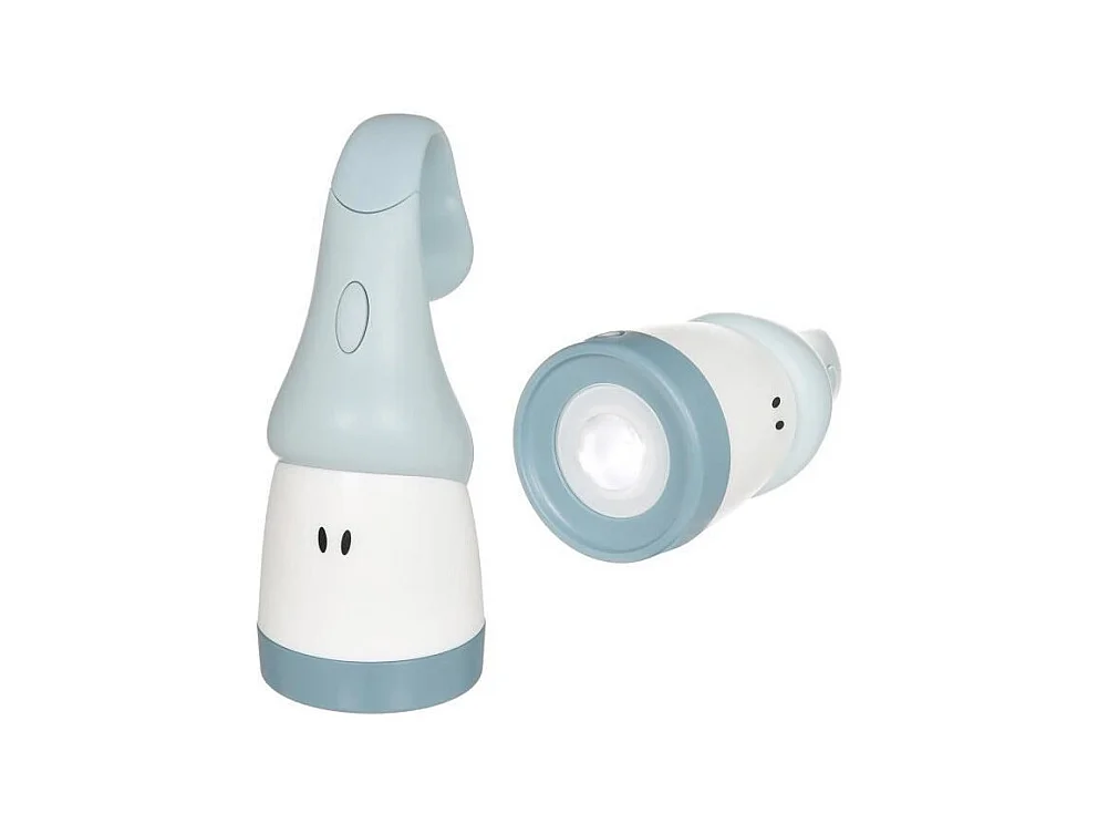 BEABA, Veilleuse pour Enfant/Bebe, Portative sans fil, Evolutive en Torche, Lumiere douce, Design Ergonomique, Pixie Torch bleu