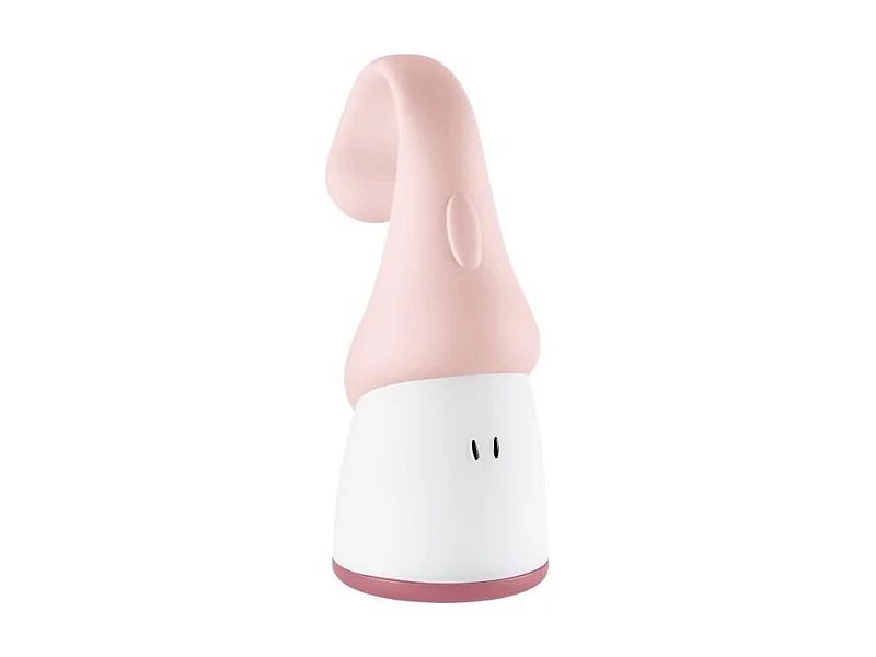 BEABA, Veilleuse pour Enfant/Bebe, Portative sans fil, Evolutive en Torche, Lumiere douce, Design Ergonomique, Pixie Torch rose