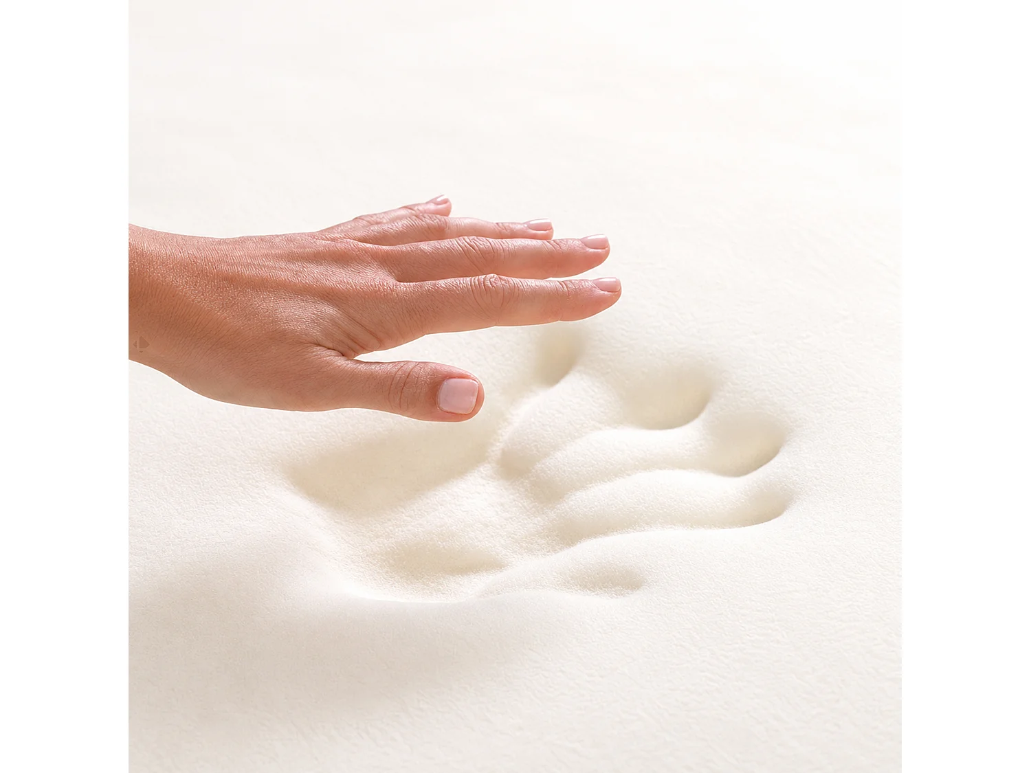 Surmatelas à mémoire de forme 90x190 cm enveloppe déhoussable MEMOZEN