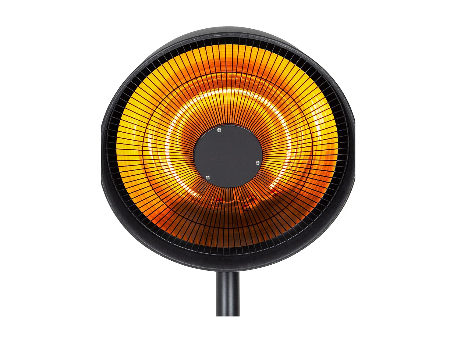 Chauffe-terrasse sur pied HELIOS 2000W, 3 niveaux de puissance, avec télécommande et sécurité anti-basculement, portée 15 m²