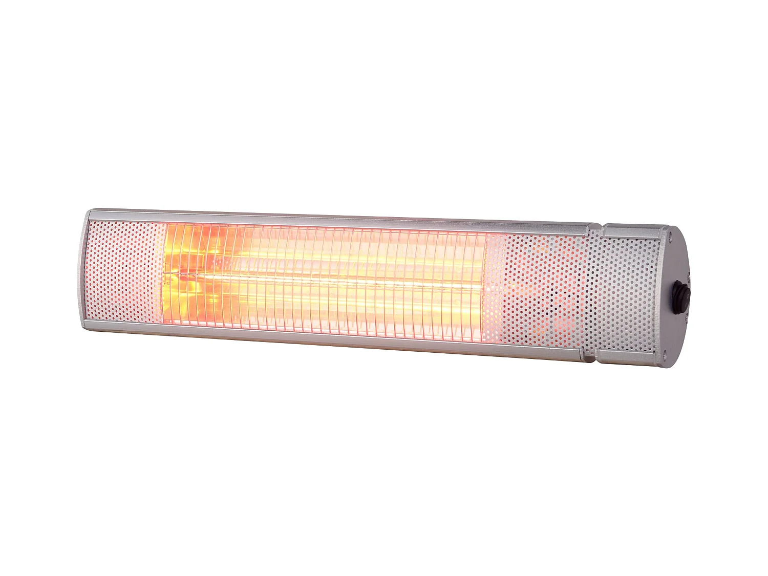 Chauffage mural infrarouge HERA 1500W, cadre aluminium, pour 15 m²