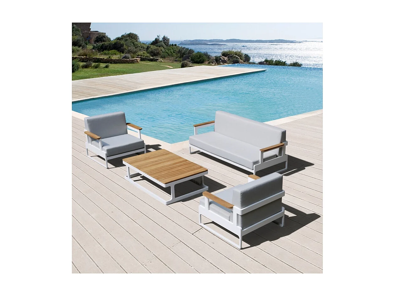 Tavolino da giardino 140x85xH.37 cm - MEB12 - ALTANKA