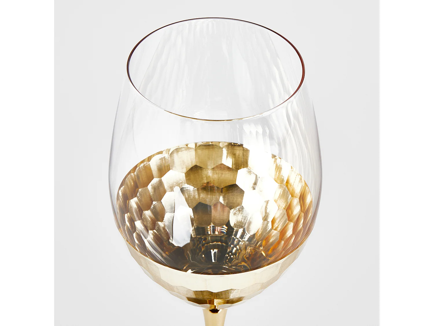 Weinglas Goldie mittleres Gold 24 x 9.1