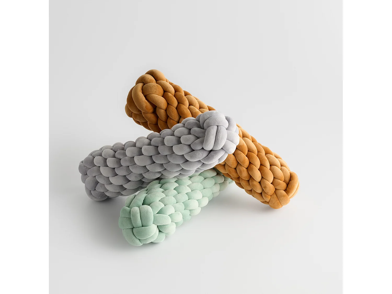 Coussin Cylindrique Décoratif Narila Violet Clair 48.5 x 14.5