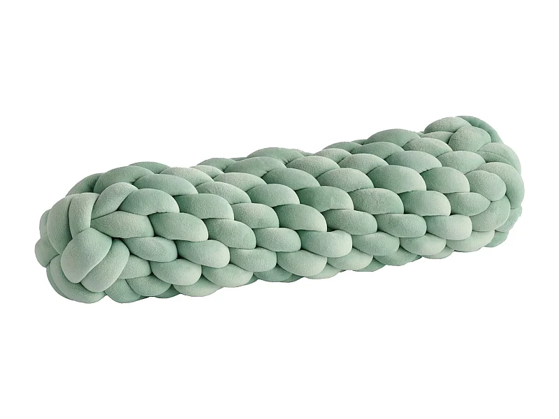 Coussin Cylindrique Décoratif Narila Vert Clair 48.5 x 14.5