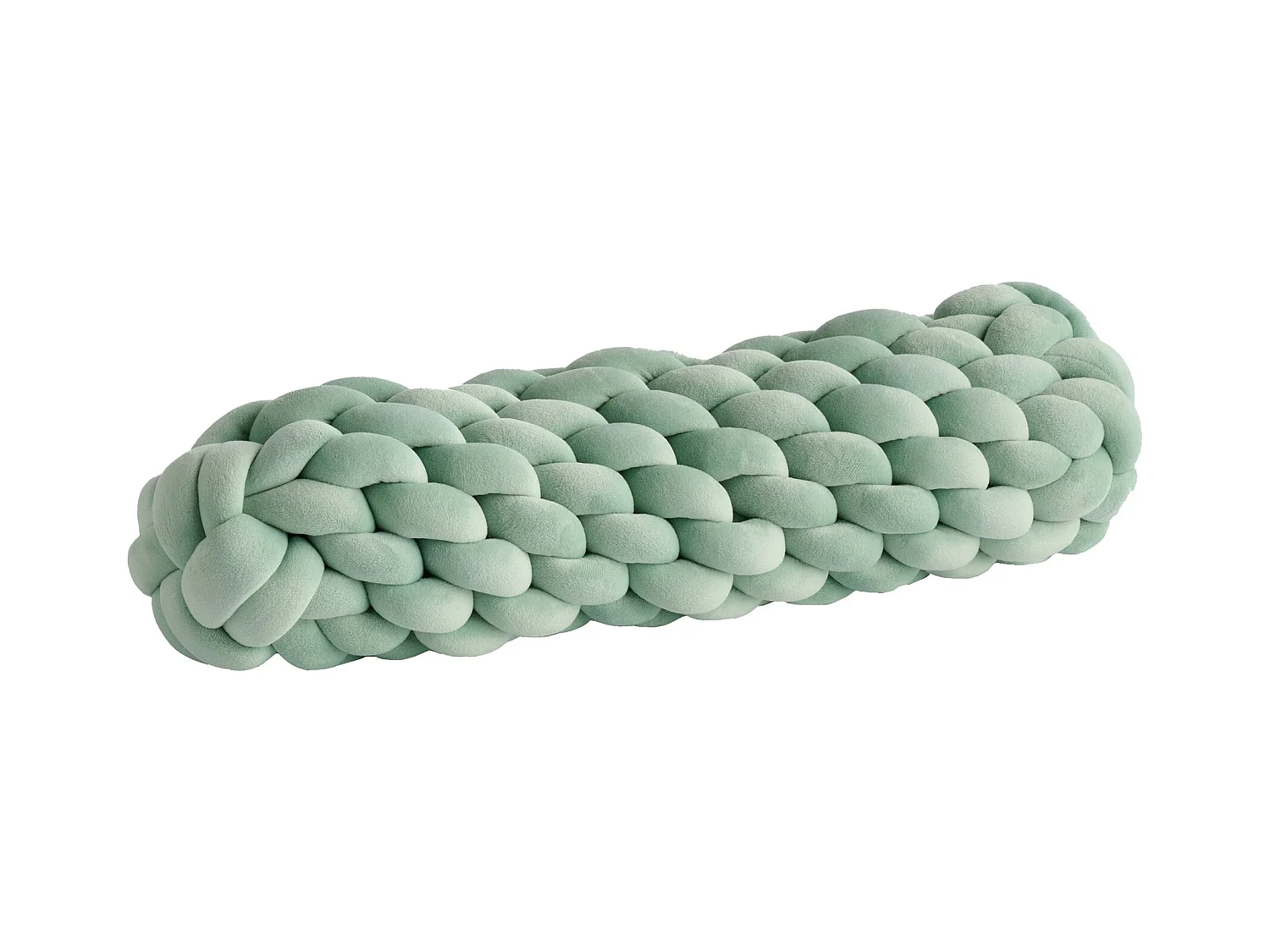 Coussin Cylindrique Décoratif Narila Vert Clair 48.5 x 14.5