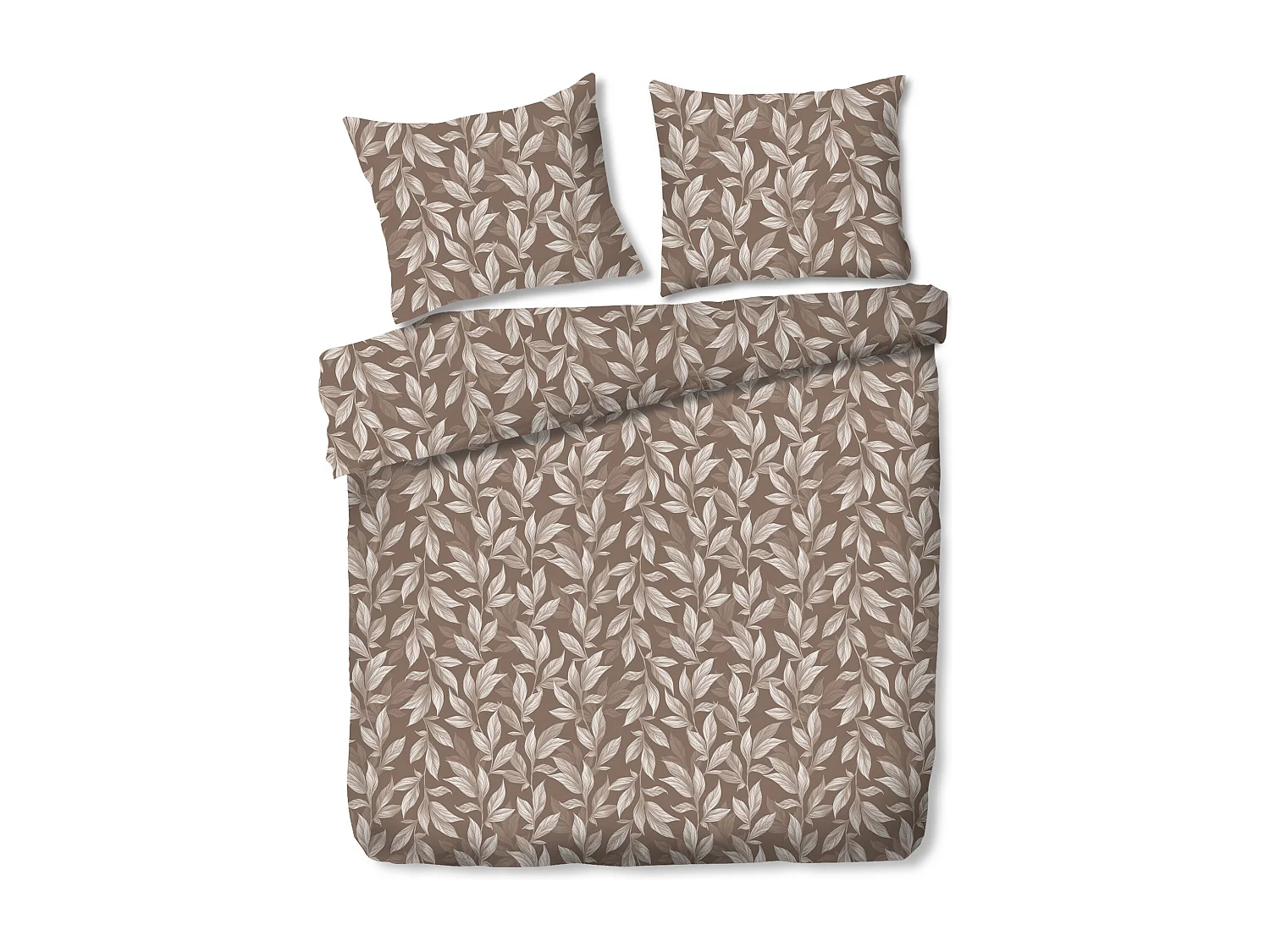 Bettwäsche Castalia mittelbraun 200x220