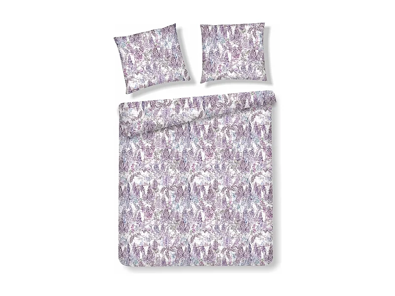 Bettwäsche Flomera mittelviolett 200 x 220