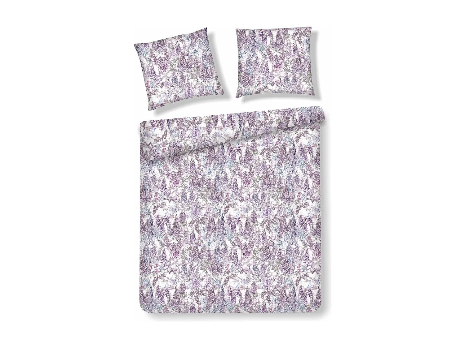 Bettwäsche Flomera mittelviolett 200 x 220