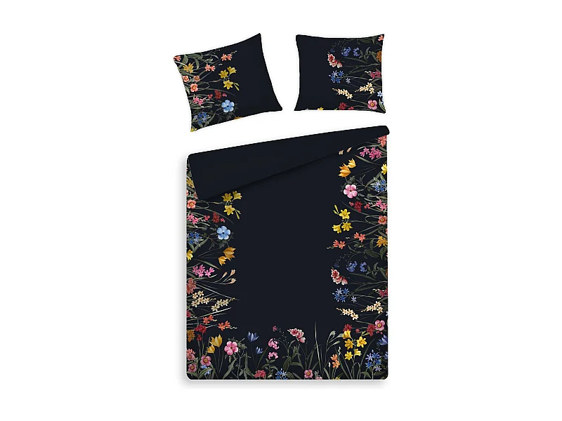 Bettwäsche Grelo Dunkelblau 160x200