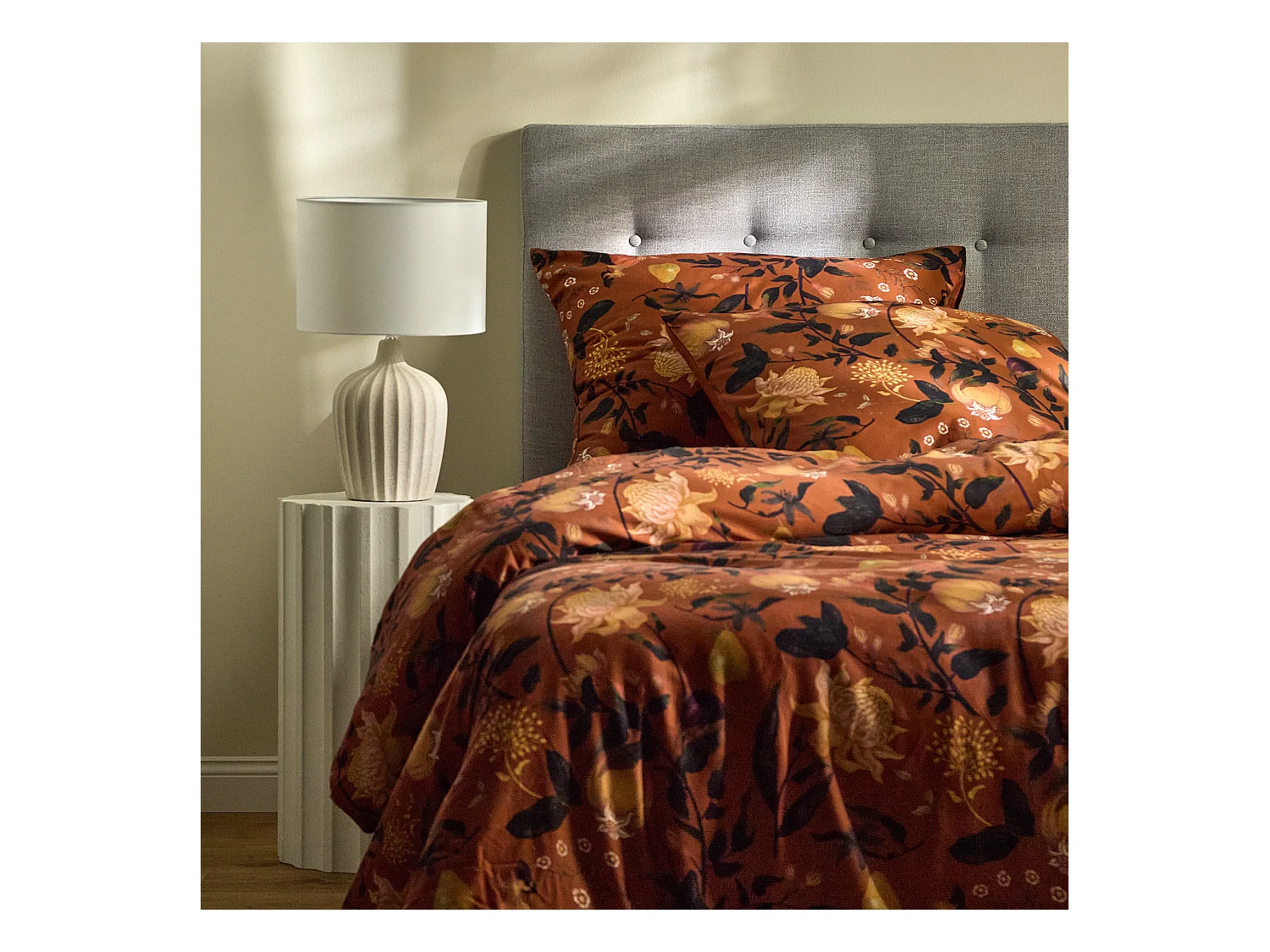 Bettwäsche Zitronett Dunkelorange 200 x 220