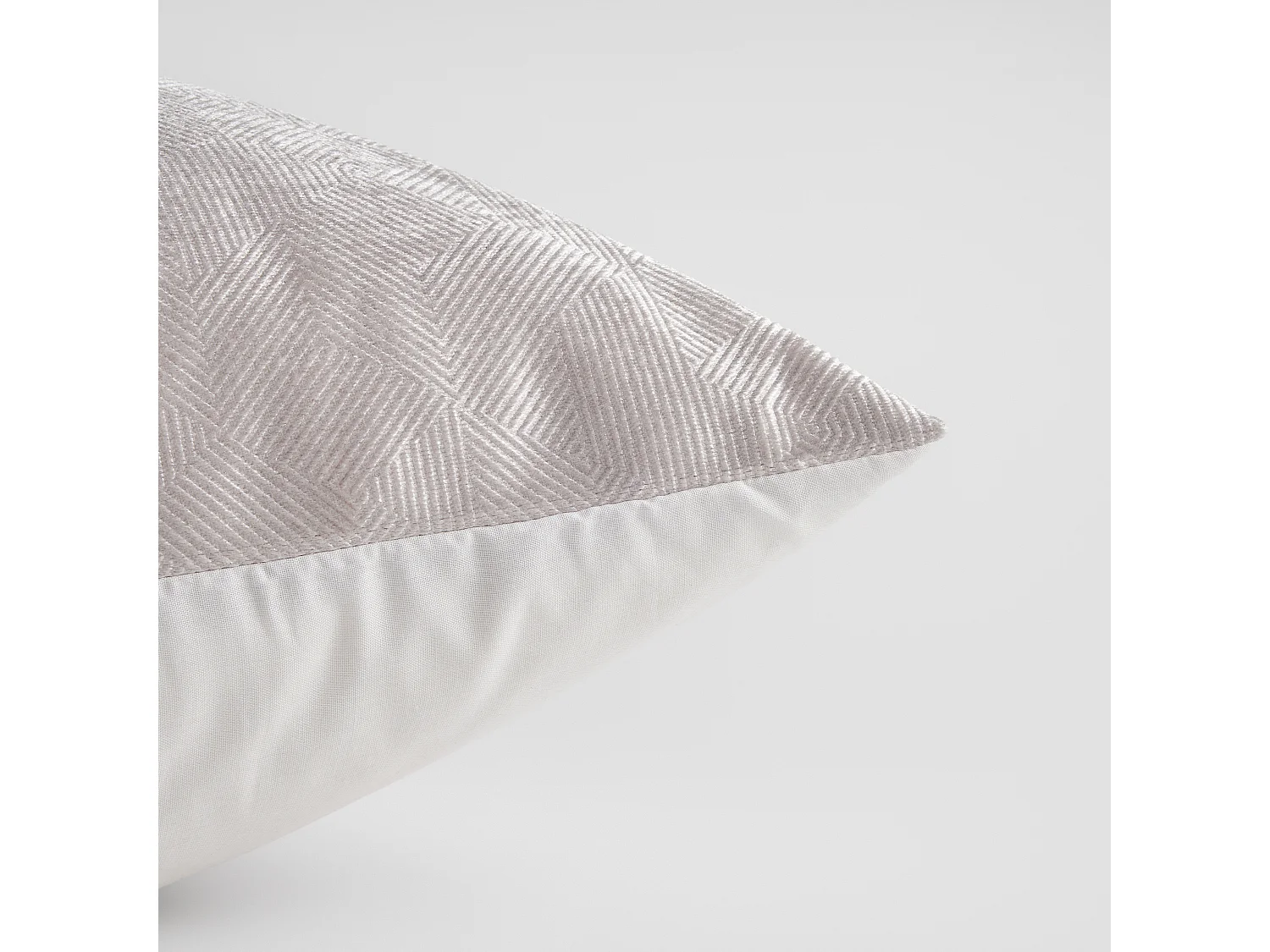 Parure de lit Perlita Argent Velours Polyester 160x200