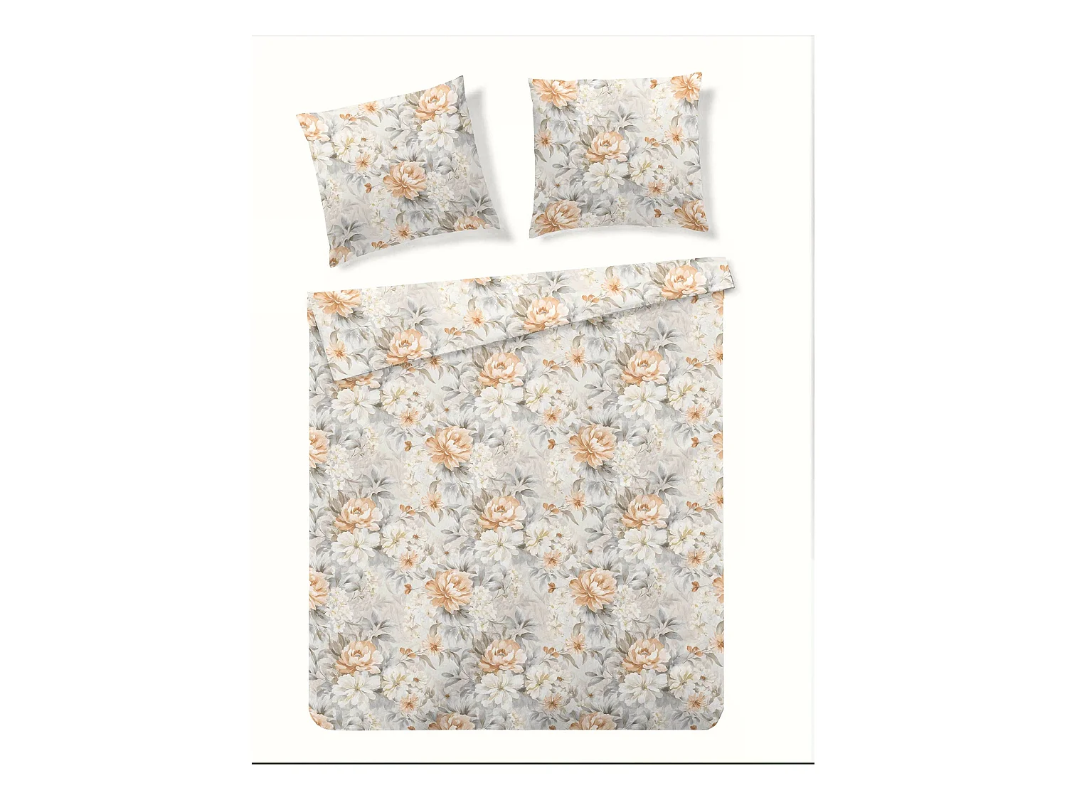 Parure de lit Madela Beige Polyester 160x200